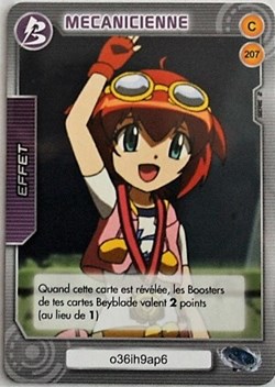TCG Beyblade - 207/240 - Mécanicienne
