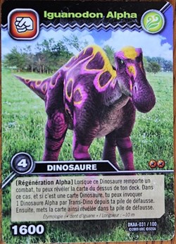TCG - Dinosaur King - DKAA 031/100 - Iguanodon Alpha