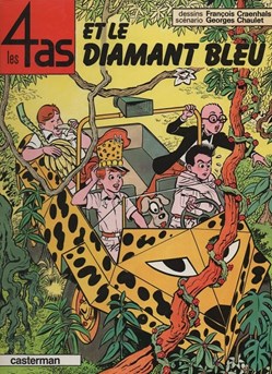 Album - 4 as (Les) - 17 - Les 4 as et le diamant bleu