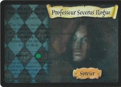 TCG Harry Potter - Set de base - 016 - Professeur Severus Rogue - Rare Holographique