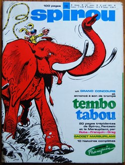 Spirou - 1721 - Couverture : Spirou