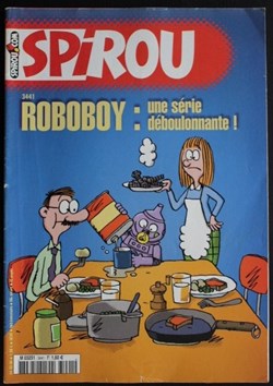 Spirou - 3441 - Couverture : Roboboy