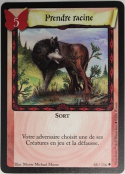 TCG Harry Potter - Set de base - 068 - Prendre racine - Peu commune