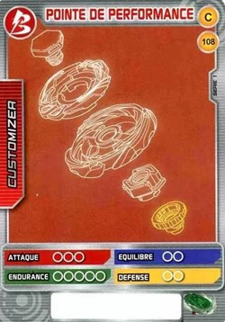 TCG Beyblade - 108/160 - Pointe de performance