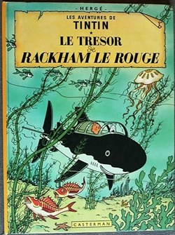 Tintin - 12 - Le trésor de Rackham le Rouge - Rééd. 1974 - B41