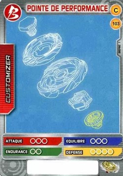 TCG Beyblade - 103/160 - Pointe de performance