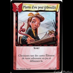 TCG Harry Potter - Set de base - 105 - Plume d'oie pour gribouillis - Commune