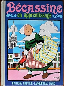 Album - Bécassine - 05 - Bécassine en apprentissage - Rééd. 1986