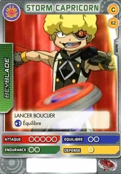 TCG Beyblade - 062/160 - Storm Capricorn