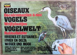 Décorama - Letraset Action Transfers - Oiseaux des rivières et estuaires