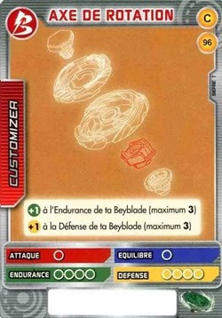 TCG Beyblade - 096/160 - Axe de rotation