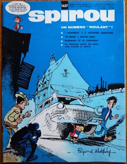 Spirou - 1657 - Couverture : Benoit Brisefer