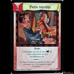 TCG Harry Potter - Set de base - 102 - Partie interdite - Commune
