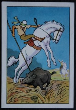 Image / Chromo - La vie fière et joyeuse des scouts - IV-04 - Mon fer de lance
