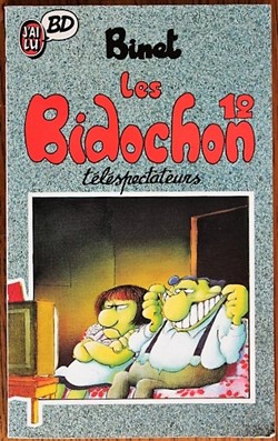 Les Bidochon - 12 - Téléspectateurs - Livre de poche 1997 Publicitaire BASF