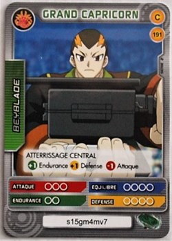 TCG Beyblade - 191/240 - Grand Capricorn