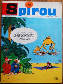 Spirou - 1456 - Couverture : Marabout et Djinn'ior