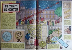 Encart central - Au temps de Newton - Astronomie