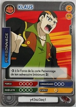 TCG Beyblade - 171/240 - Klaus