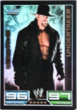 Slam Attax - Carte 016 - Undertaker Champion - Rare Foil