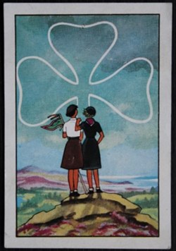 Image / Chromo - La vie fière et joyeuse des scouts - XX-10 - Le monde devant nos yeux