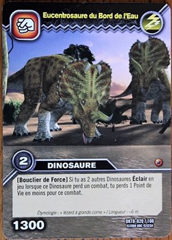 TCG - Dinosaur King - DKTB 020/100 - Eucentrosaure du bord de l'eau