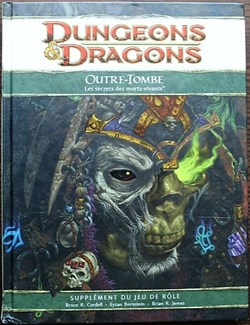 Jeu de rôle - D&D4 - Outre tombe