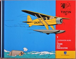 Tintin - En avion Tintin 01 - L'hydravion du Crabe aux pinces d'or - EO 2014