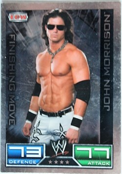 Slam Attax - Carte 028 - John Morison Finishing Move - Rare Foil