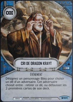 Star wars Destiny - L'âme de la rebellion - Cartes 101 à 108