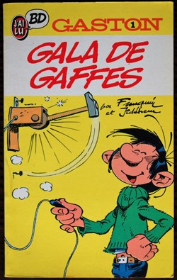 Gaston (Poche) - 01 - Gala de gaffes - Livre de poche 1987