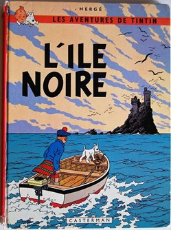 Tintin - 07 - L'île noire - Rééd. 1973 - B40
