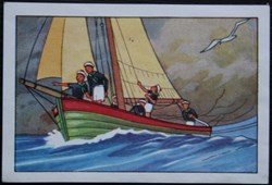 Image / Chromo - La vie fière et joyeuse des scouts - VIII-03 - En patrouille