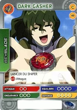 TCG Beyblade - 049/160 - Dark Gasher