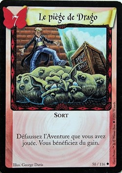 TCG Harry Potter - Set de base - 050 - Le piège de Drago - Peu commune