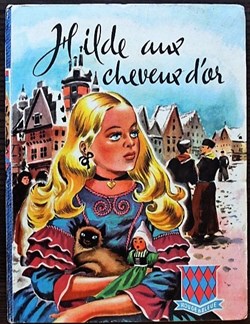 Hilde aux cheveux d'or - Edition G.P. 1954 Rouge et bleue