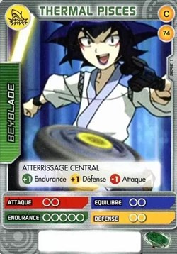 TCG Beyblade - 074/160 - Thermal Pisces