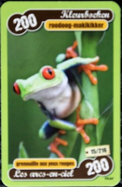 TCG Les héros de notre planète - 015 - Grenouille aux yeux rouges