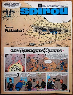 Spirou - 1711 - Couverture : Les tuniques bleues