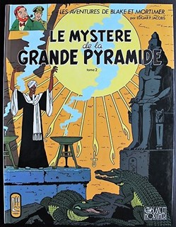 Blake et Mortimer - 05 - Le mystère de la grande pyramide - Tome 2 - Rééd. Publicitaire Esso 1999