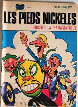 Les pieds nickelés - 033 - Les pieds nickelés courent la panasiatique - Rééd. 1971