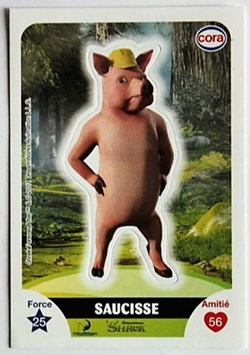 Dreamworks Cora 2011 - S068 - Shrek - Saucisse