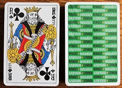 Jeu de 54 cartes - Renault Motoculture