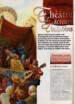 Aide de Jeu - Théatre médiéval
