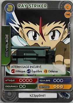 TCG Beyblade - 180/240 - Ray Striker