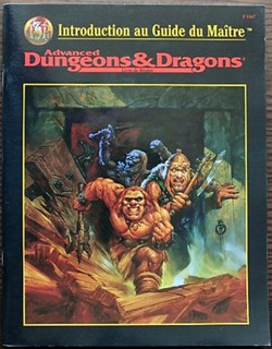 Jeu de rôle - AD&D2 - Introduction au Guide du Maître