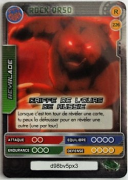 TCG Beyblade - 226/240 - Rock Orso