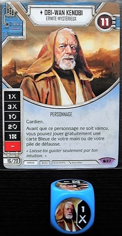 Star wars Destiny - L'âme de la rebellion - 037 - Obi-Wan Kenobi - Ermite mystérieux