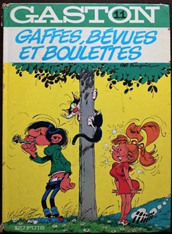Gaston - 11 - Gaffes, bévues et boulettes - Rééd. 1980