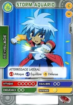 TCG Beyblade - 052/160 - Storm Aquario